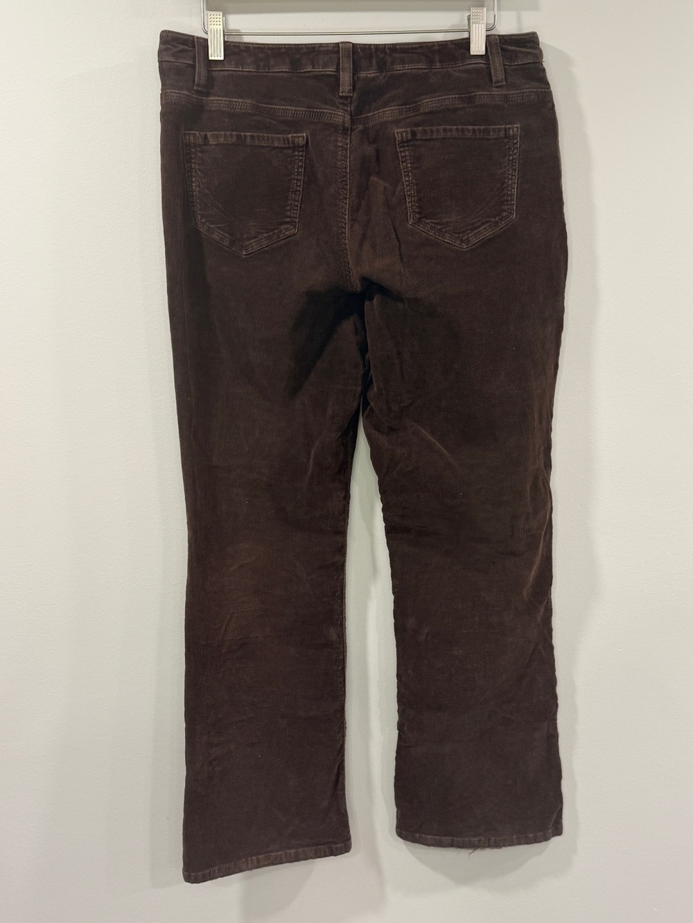 Sonoma Women’s Straight-Leg Corduroy Jeans in Dark Brown Size 12P - Picture 3 of 11